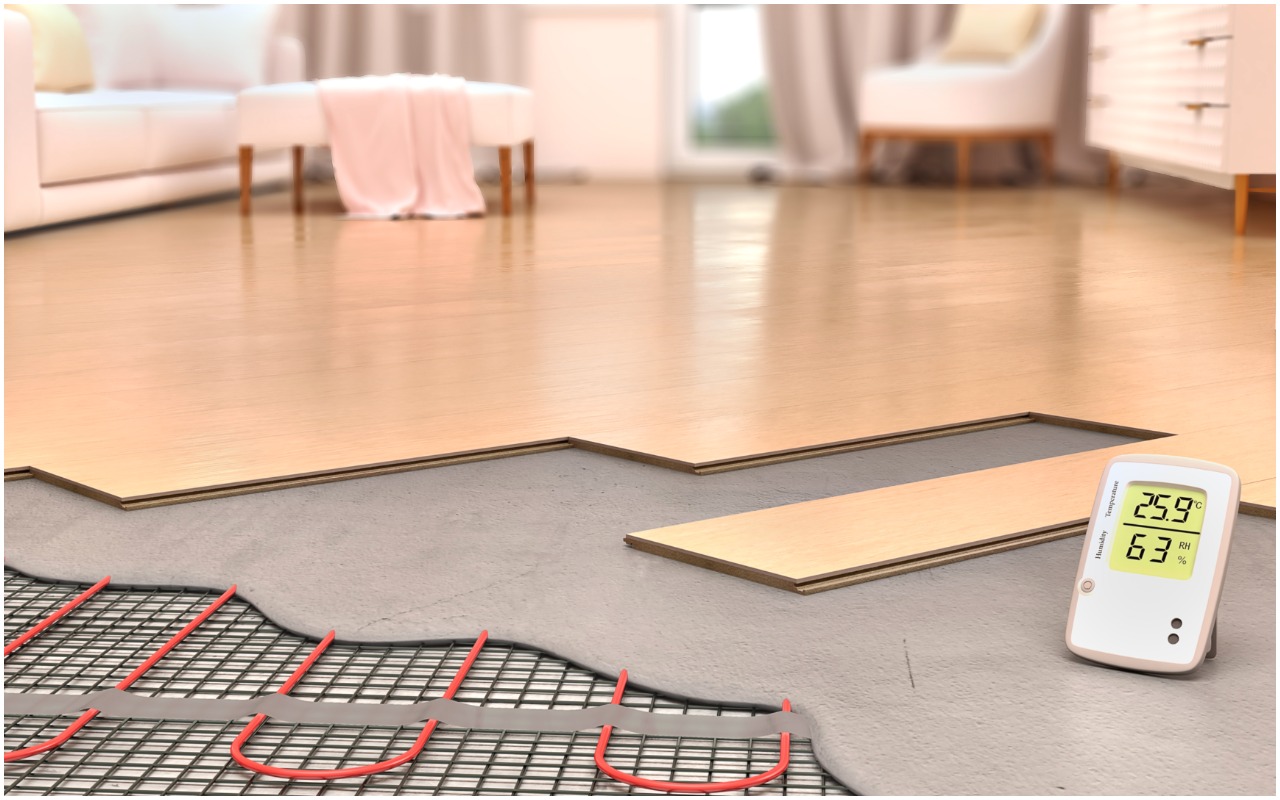 Sistem electric: Acest tip de încălzire în pardoseală folosește cabluri electrice sau elemente radiante care generează căldură electrică. Acestea sunt integrate în structura sub podea.
